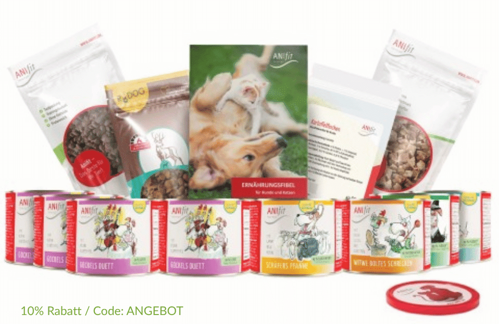 200g Dosen testpaket von anifit mit Neukundenrabatt 10%