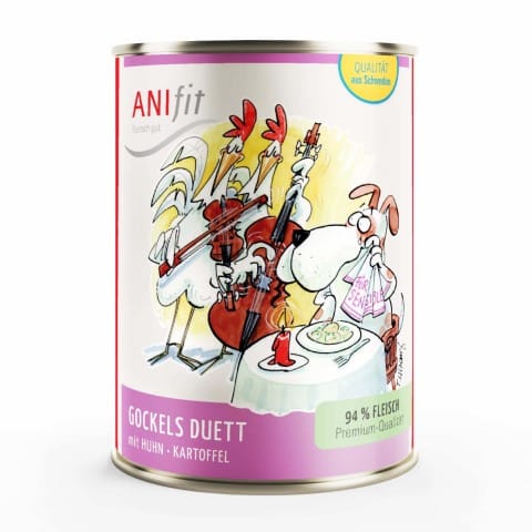 Anifit Futter für kleine Hunde Gockels Duett