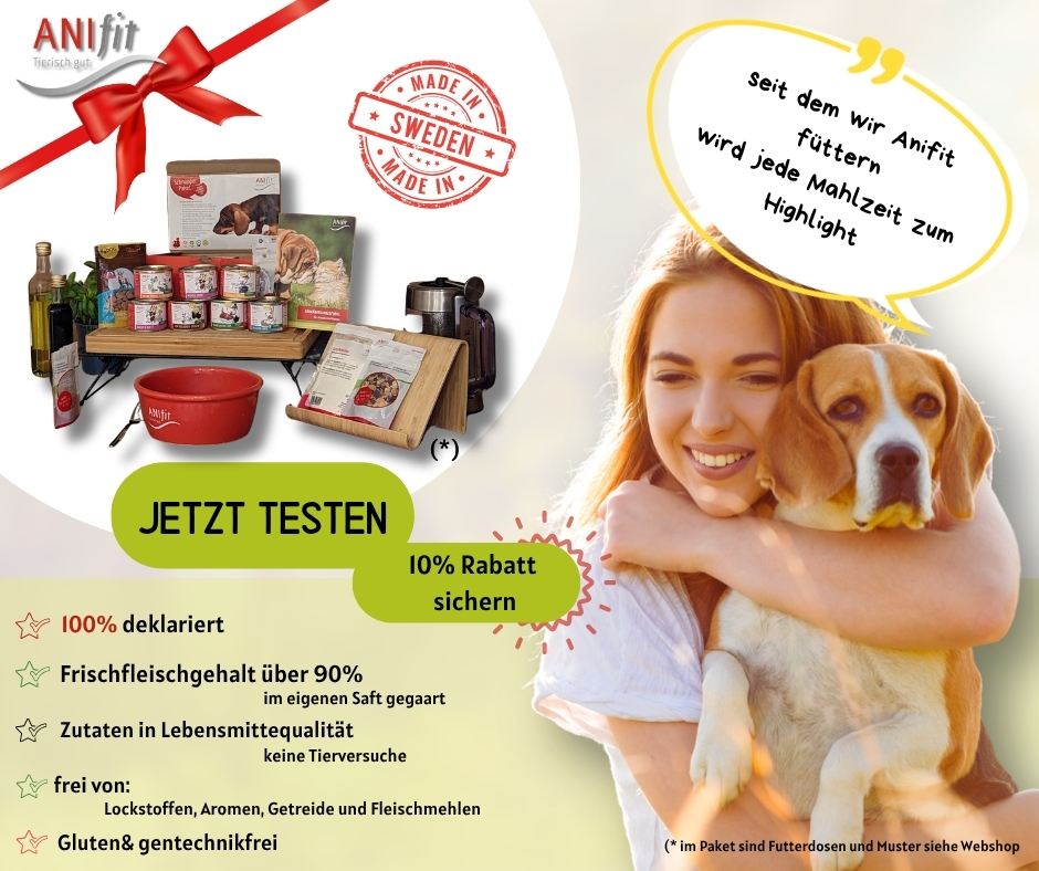 Anifit Schnupperpaket für kleine Hunde mit 10% Rabatt